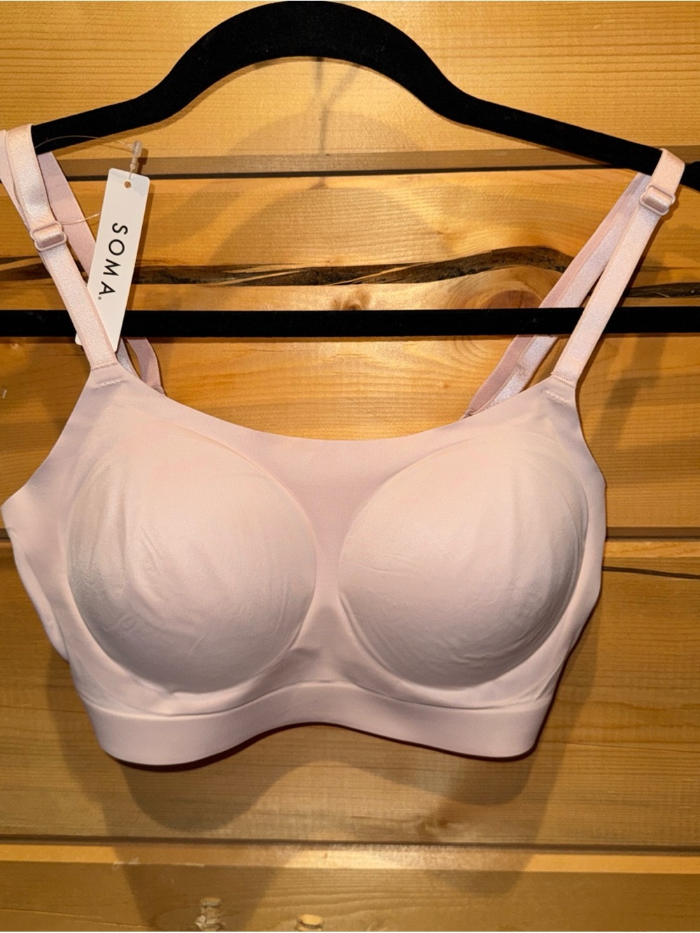 Soma Embliss Pale Pink Wireless Bralette
